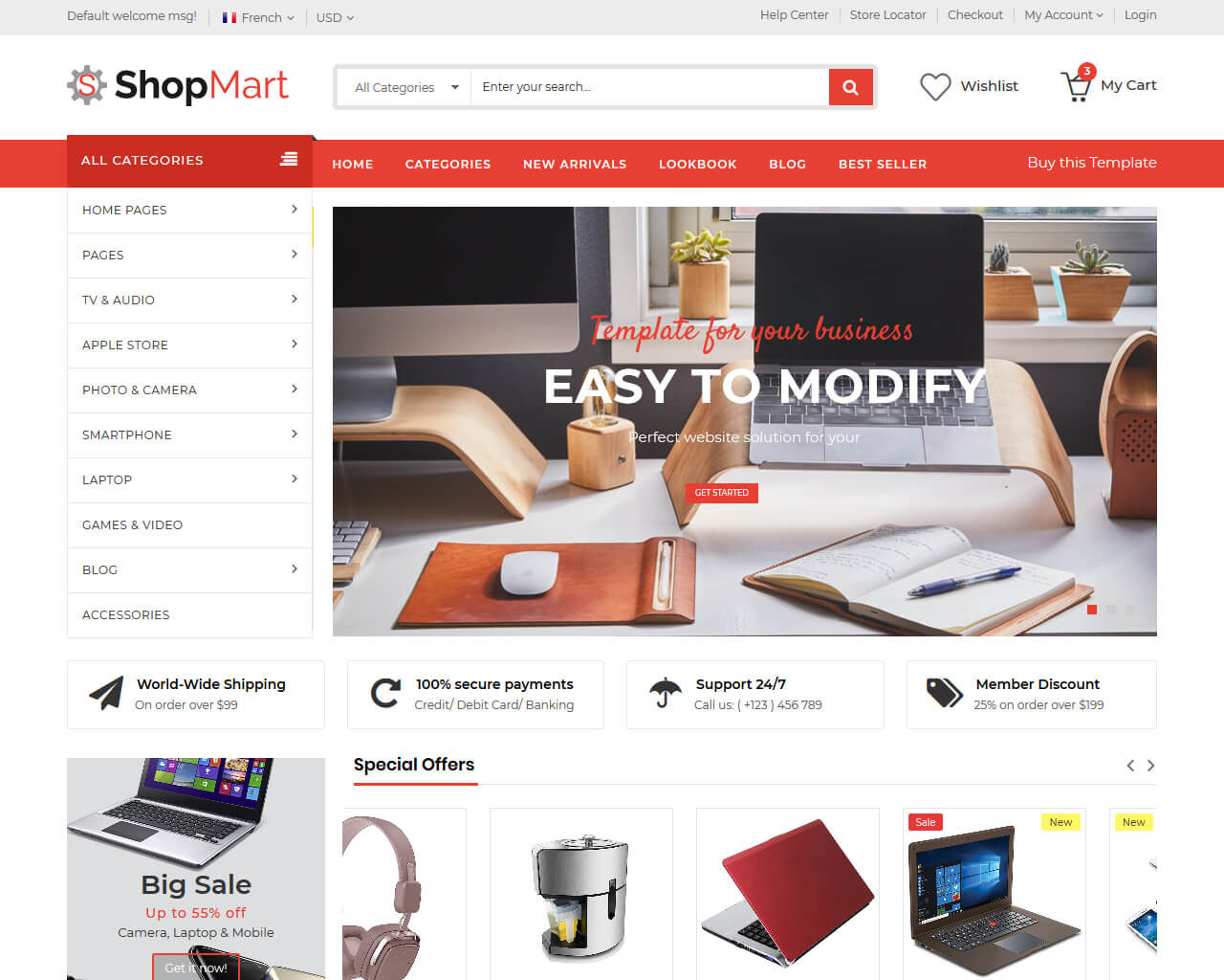 Shop Mart-Web Design, Web Development, Digital Marketing